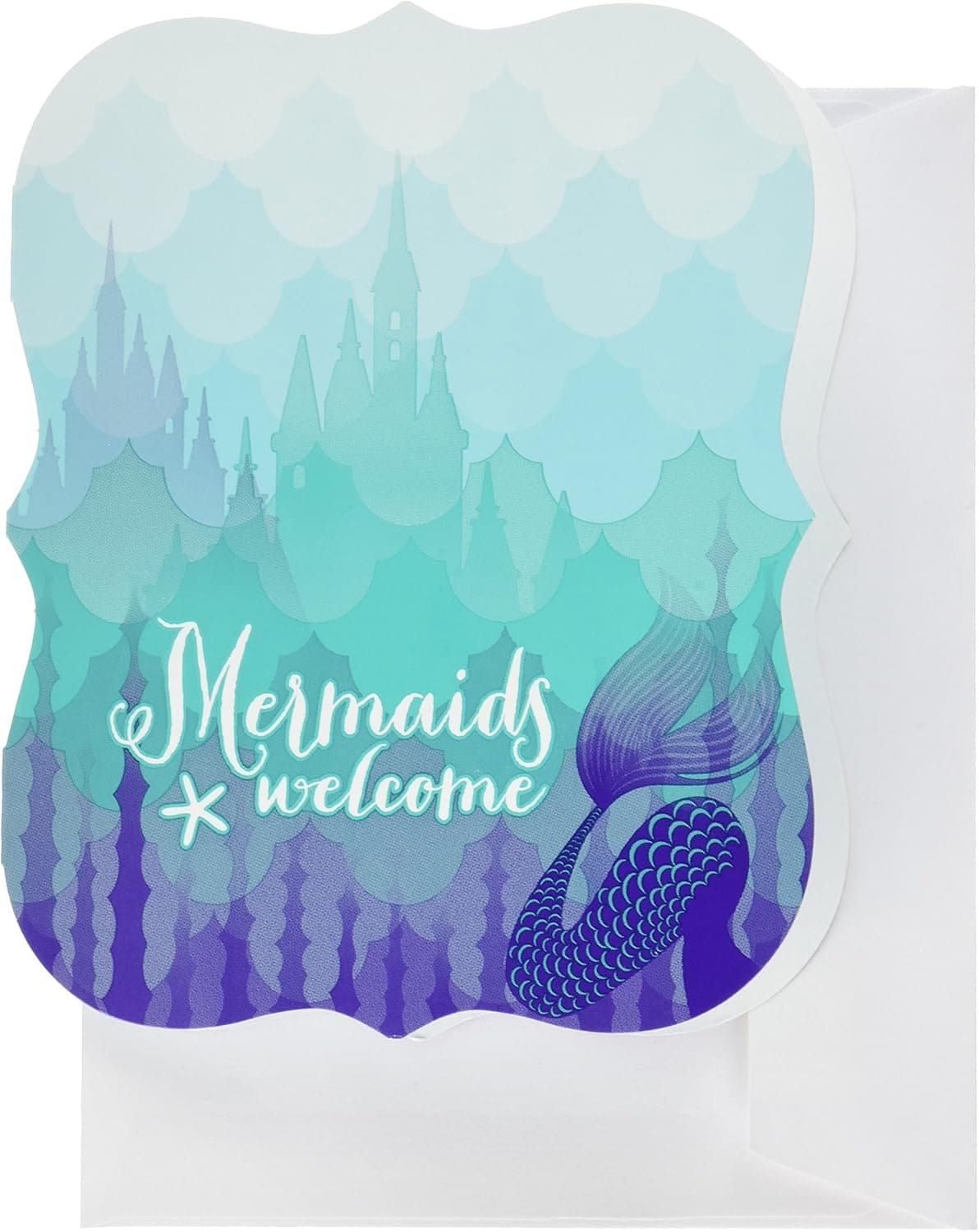 Forum Novelties Mermaids Under The Sea Party Supplies - Invitations (8)