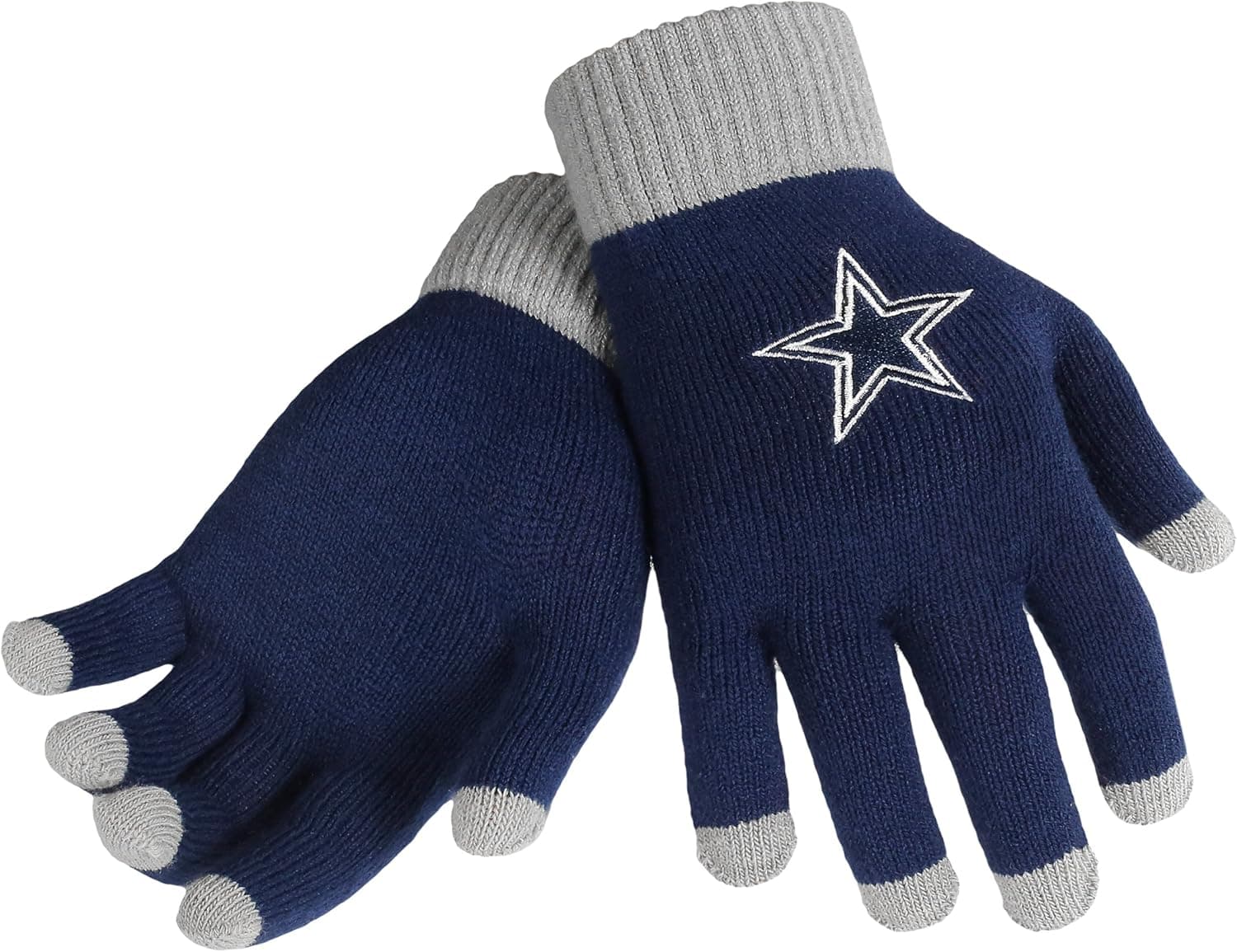 Dallas Cowboys Solid Knit Glove