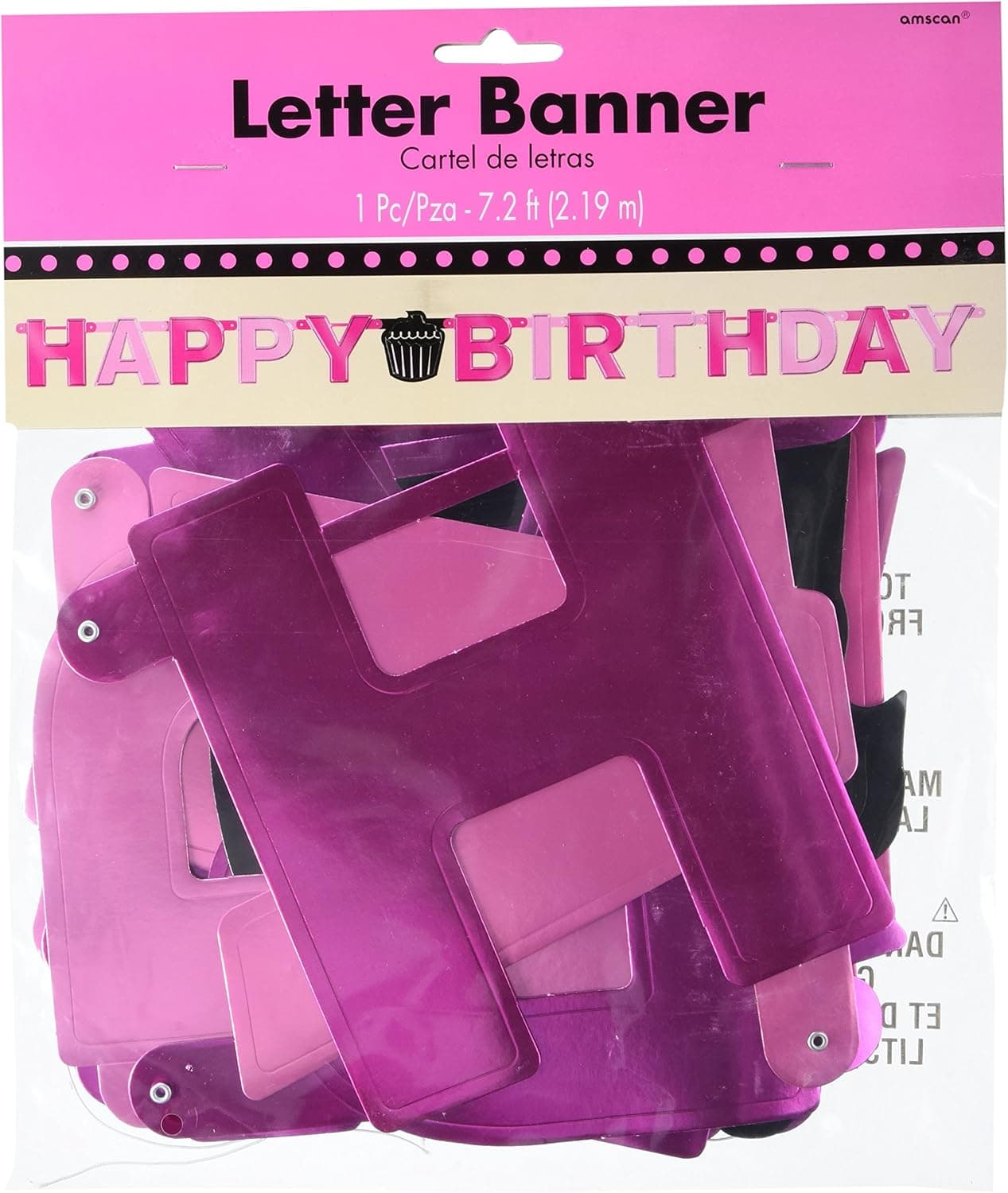 Large Foil Letter Banner | Another Year of Fabulous Collection | Birthday