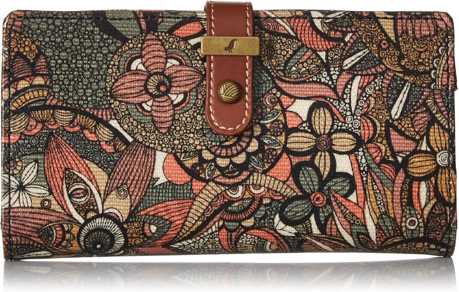 Sakroots Rae Slim Charging Wallet Sienna Spirit Desert One Size
