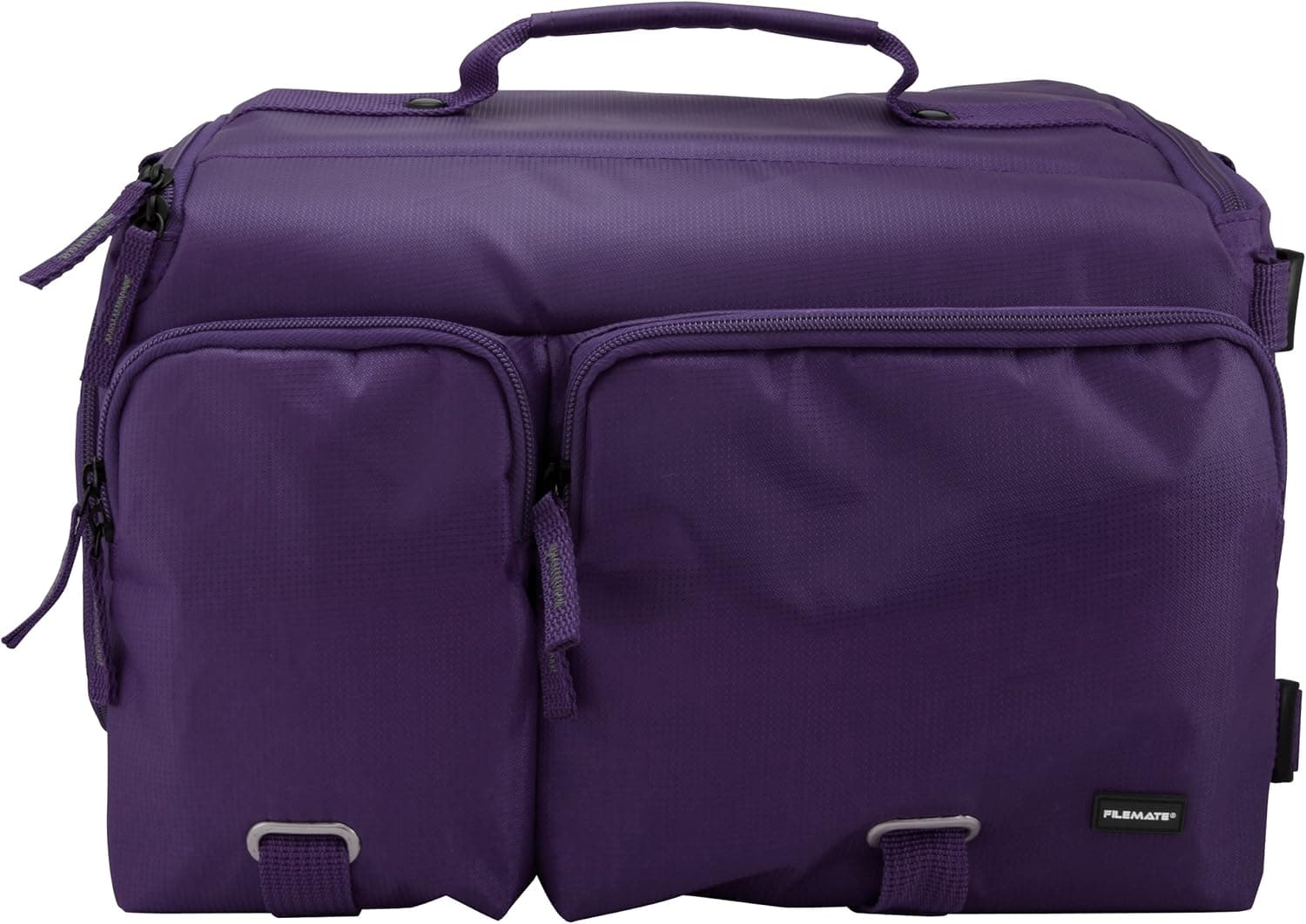 Filemate 3FMCG230PU3-R ECO Professional SLR Camera Bag with Two Front Pockets (Purple)