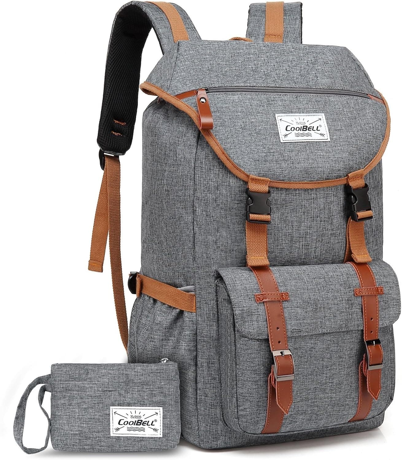 UtoteBag 17.3 Inch Laptop Outdoor Vintage Backpack Large College School Rucksack