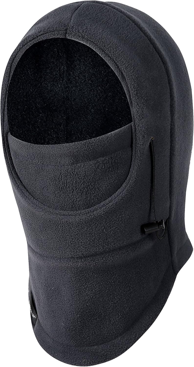 ZERDOCEAN Children's Winter Windproof Heavyweight Double-Layer Thermal Fleece Cycling Adjustable Ski Hood