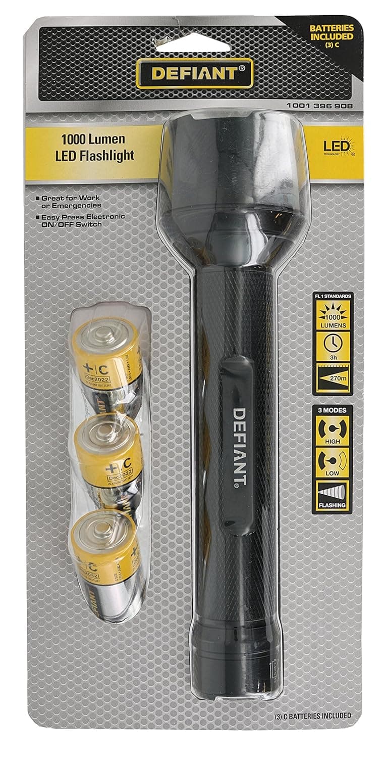Defiant HD15BF01 850 Lumen LED Flashlight