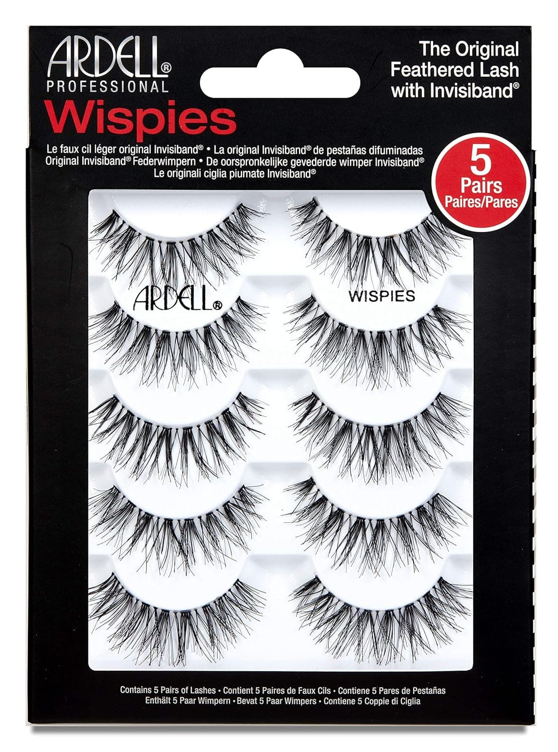 Ardell174; Eyelash Wispies Multipack Black