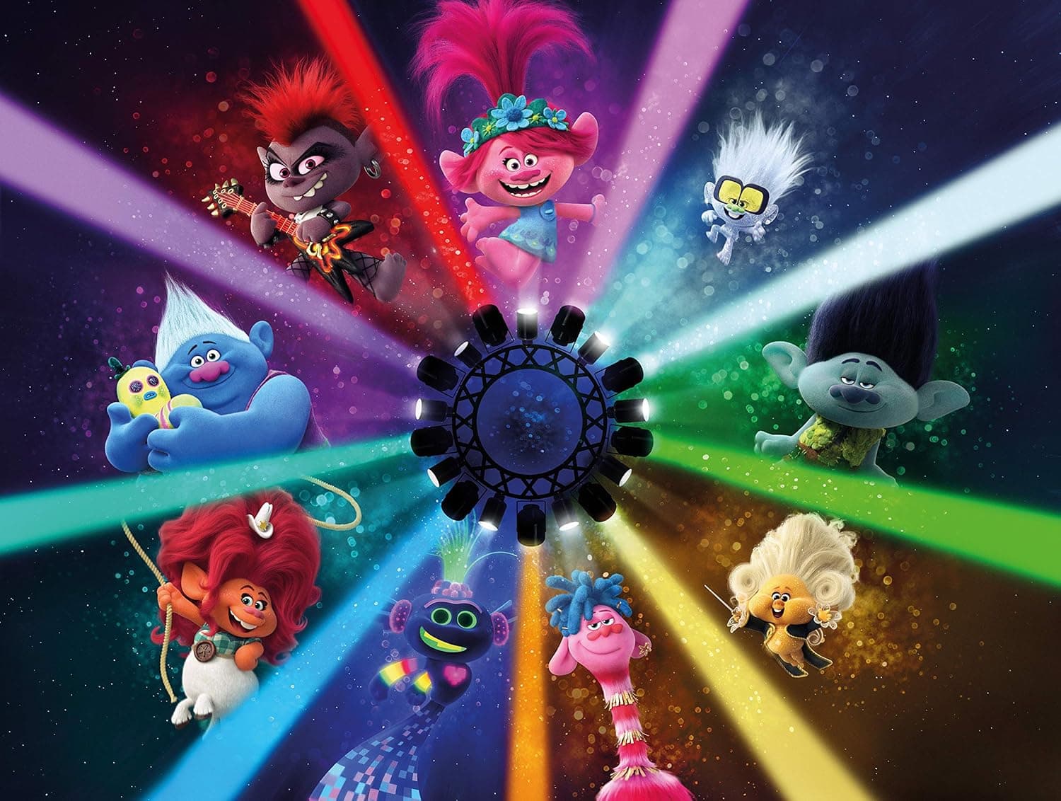 newhorizon Trolls World Tour Movie Poster 14'' x 19'' NOT A DVD
