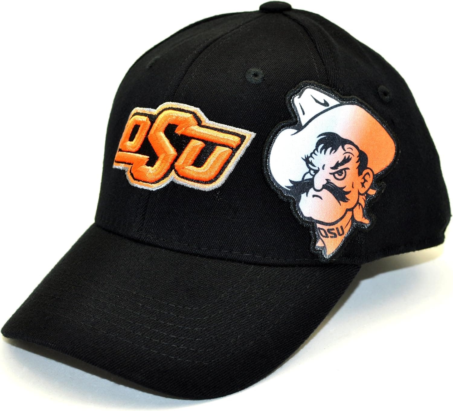 NCAA Oklahoma State Cowboys Free Agent 1 Fit Cap, Black, One Size