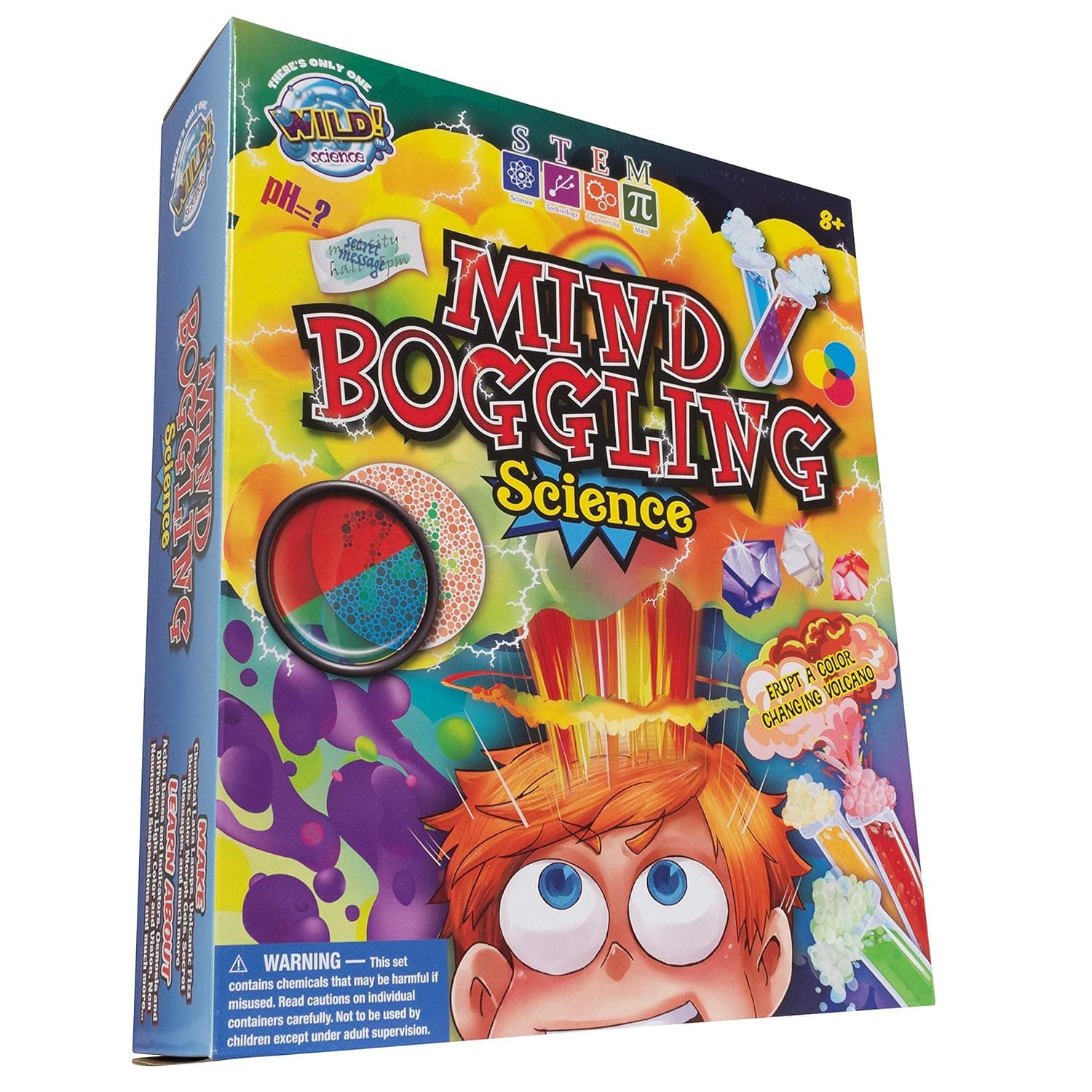 WILD! Science Mind Boggling Science - Explore Amazing STEM Experiments - Easy to Follow Activities - Introduction to Chemistry Physics and Biology