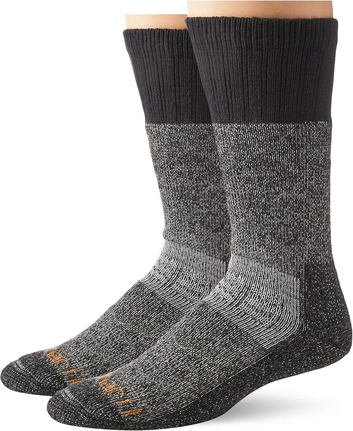 Carhartt Men's MED (US Force Extremes Crew Socks, BlackHeather, Shoe Size: 5-10