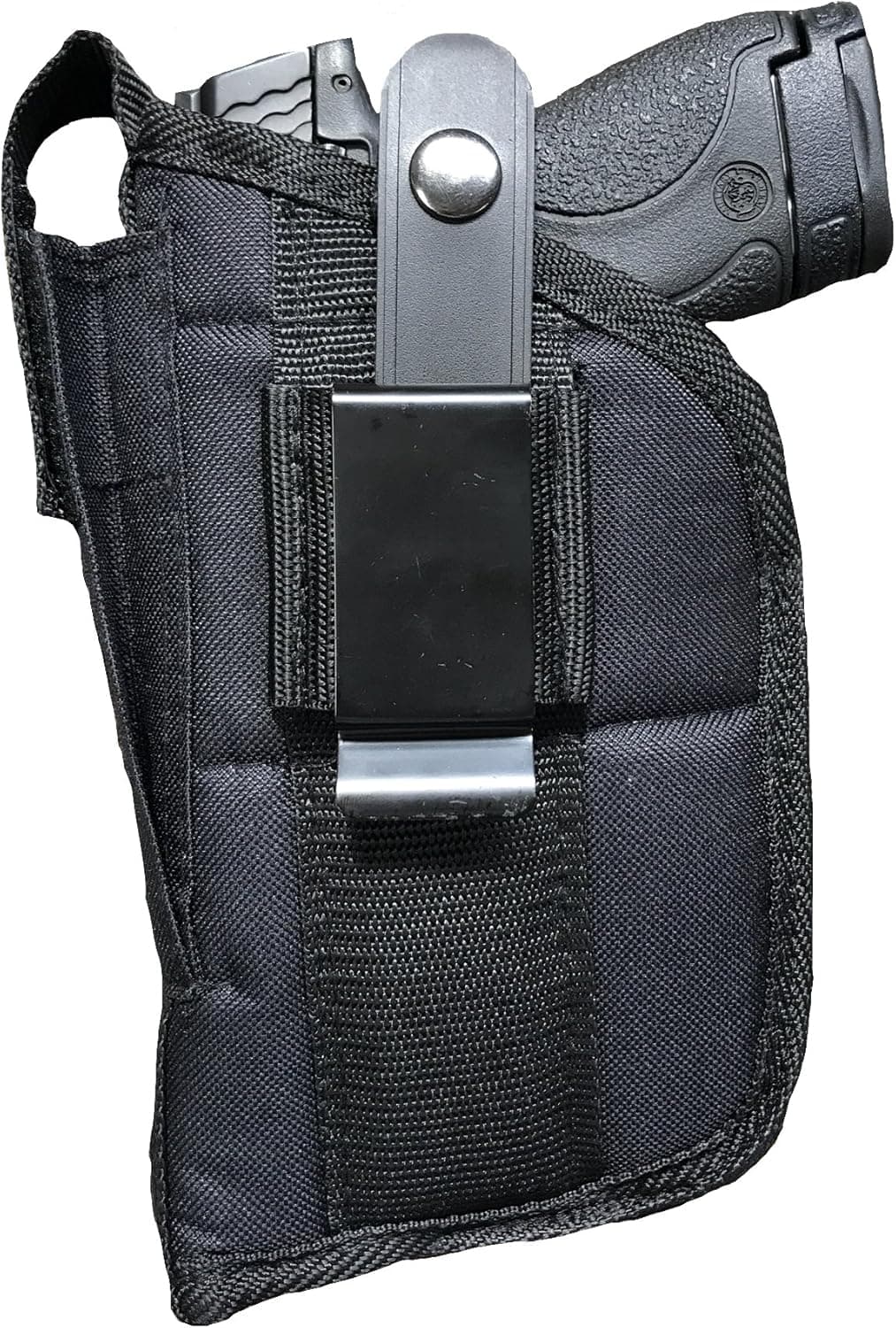 Nylon Belt or Clip on Gun Holster Fits Springfield 1911-1A, XD-9, XD-40, XD-45, XD-357, XD-S9 with Laser