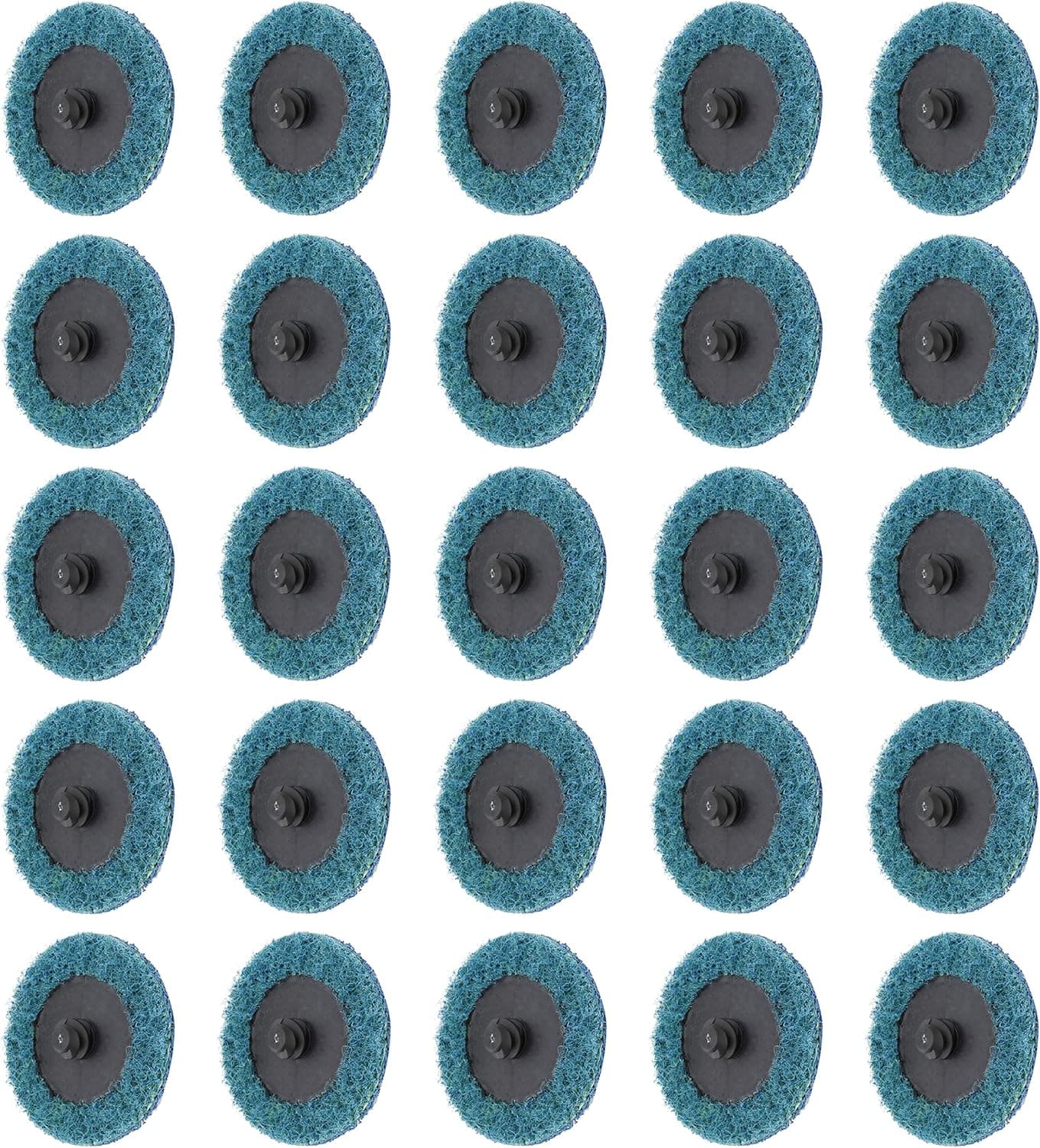 ABN Orbital Sander Pads 25pk - Fine Grit Orbital Sander Sandpaper Sanding Discs, Metalworking Circle Round Rotary Sander