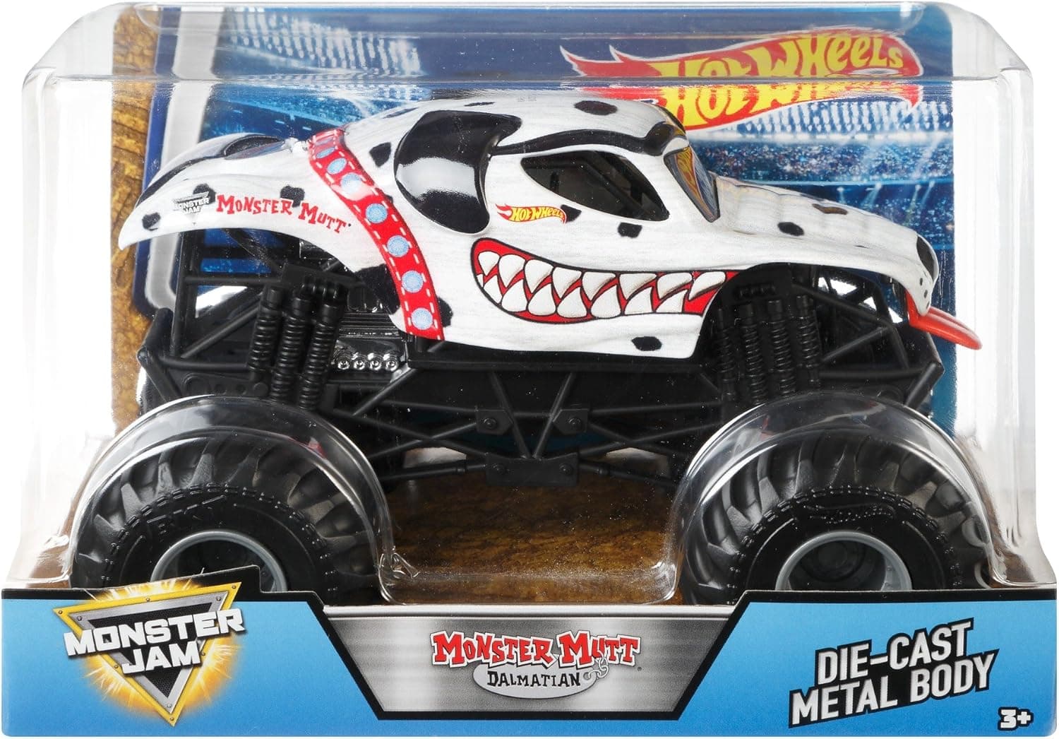 Hot Wheels Monster JAM Monster MUTT Dalmation Vehicle
