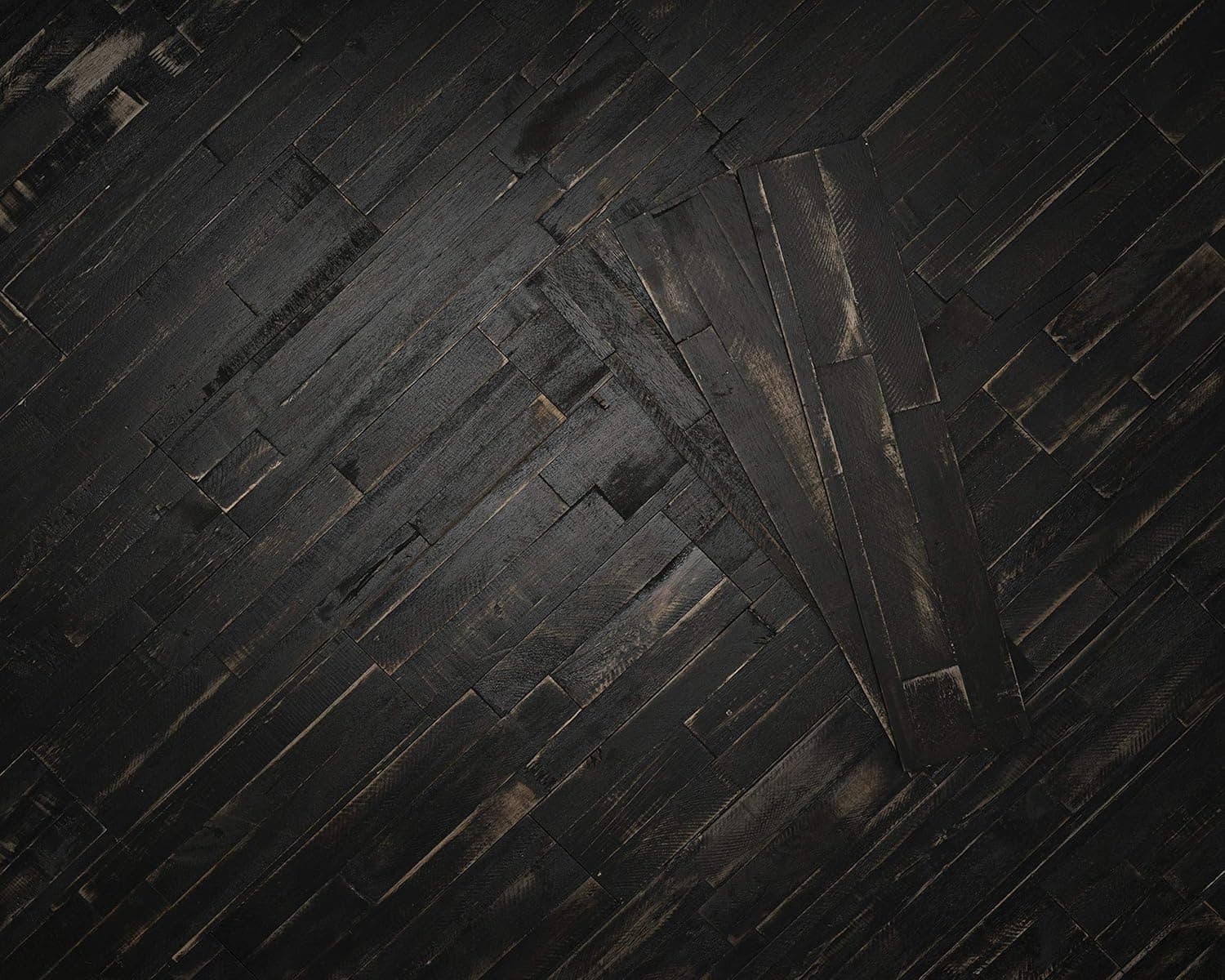 mywoodwall Non-Toxic DIY Wood Wall Paneling Arcadian Collection, Timeless Design, 100% FSC Certified Real Wood, Peel/Press Easy Installation, Deep Space, 10.5 sqf (13 Panels - 23-5/8" x 4-7/8")