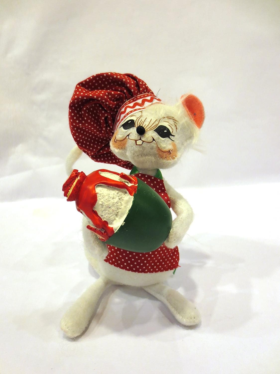 Annalee 6" Chef Mouse with Cake