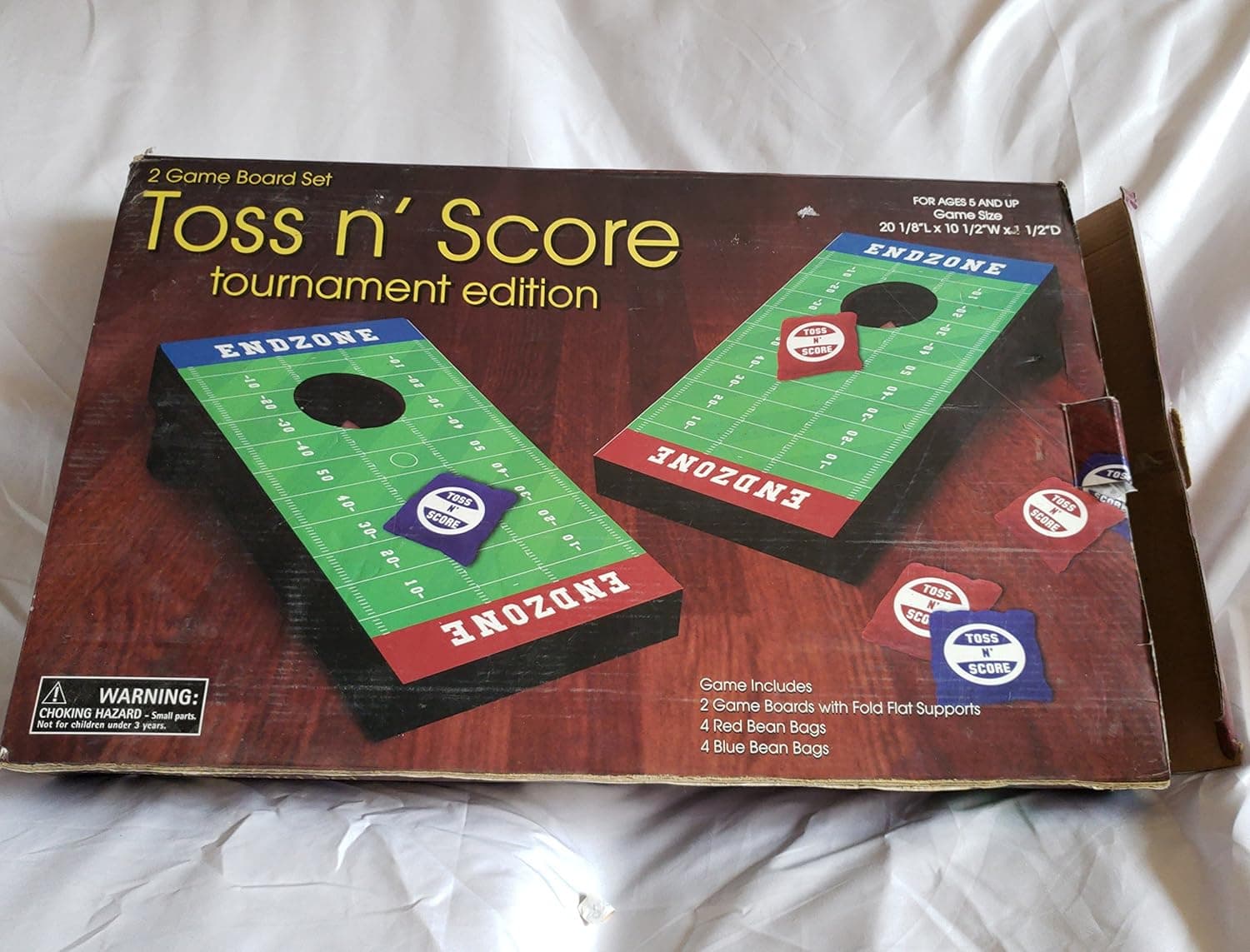 Toss n Score - Cornhole Bean Bag Football