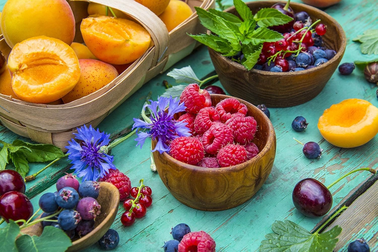 BEDAW Jigsaw Puzzle Fruits Puzzles for Adults 1000 Piece - Fresh Fruits challenging Colorful 1000 Pieces