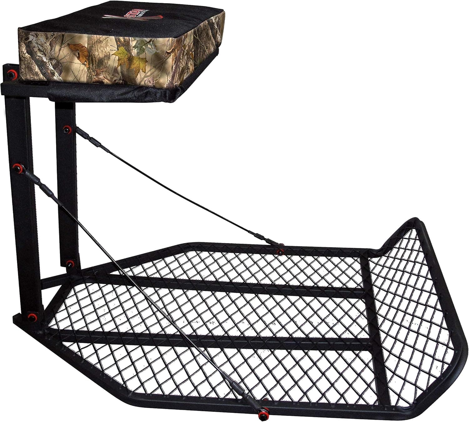 X-Stand Treestands The Champ Hang- On The Champ Steel Hang-On Hunting Tree Stand, Black