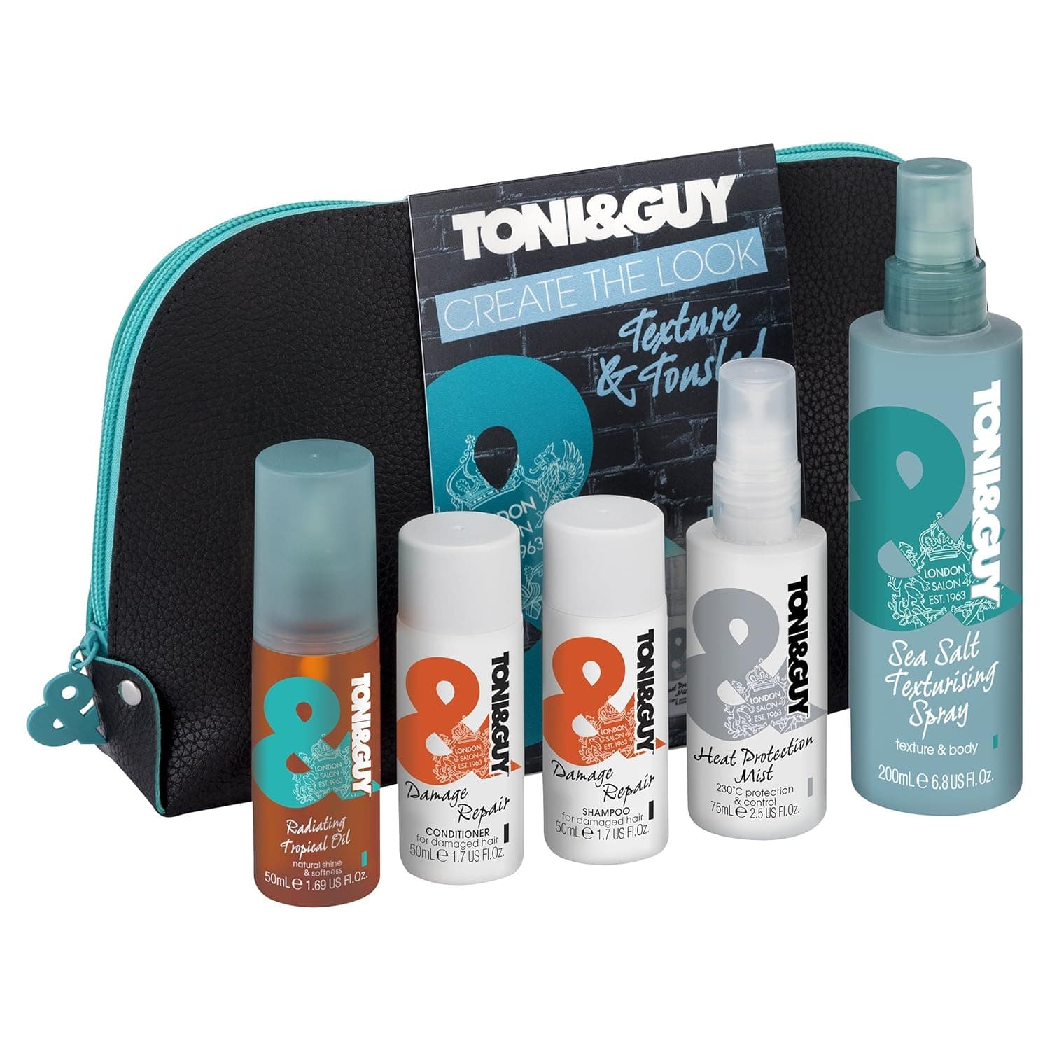 Toni & Guy Texture & Tousled Wash Bag Gift Set