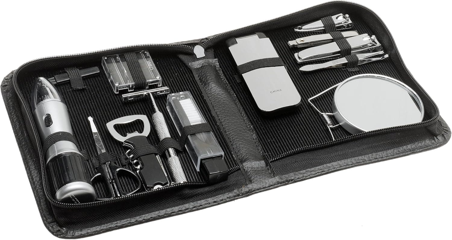 Perfect Solutions Grooming Kit with Battery Operated Nose Hair Trimmer