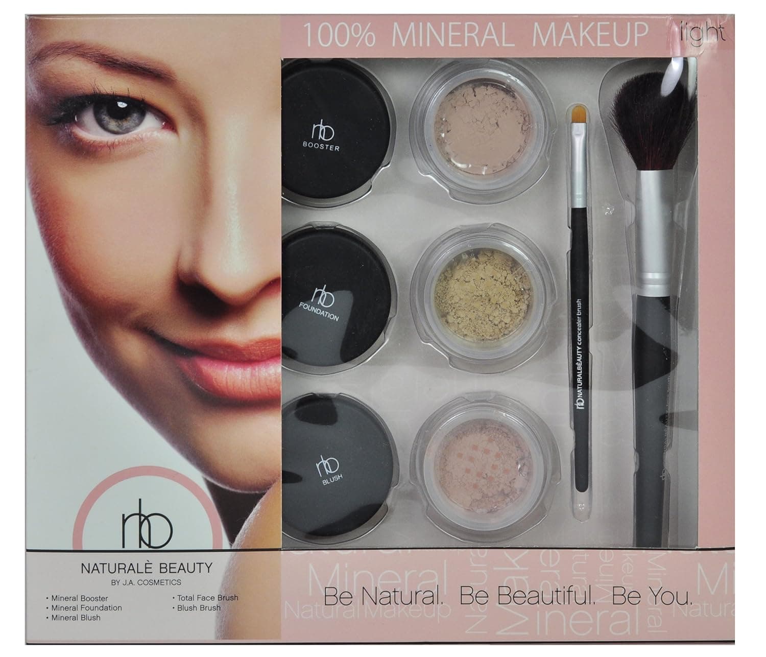 e.l.f. Naturale Beauty Mineral Face Makeup Set, Light Edition