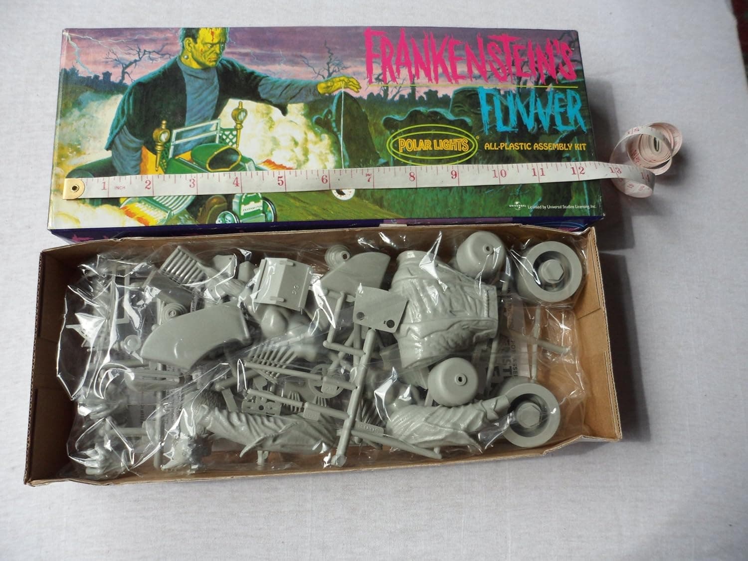 Frankensteins Flivver Model Kit Sealed