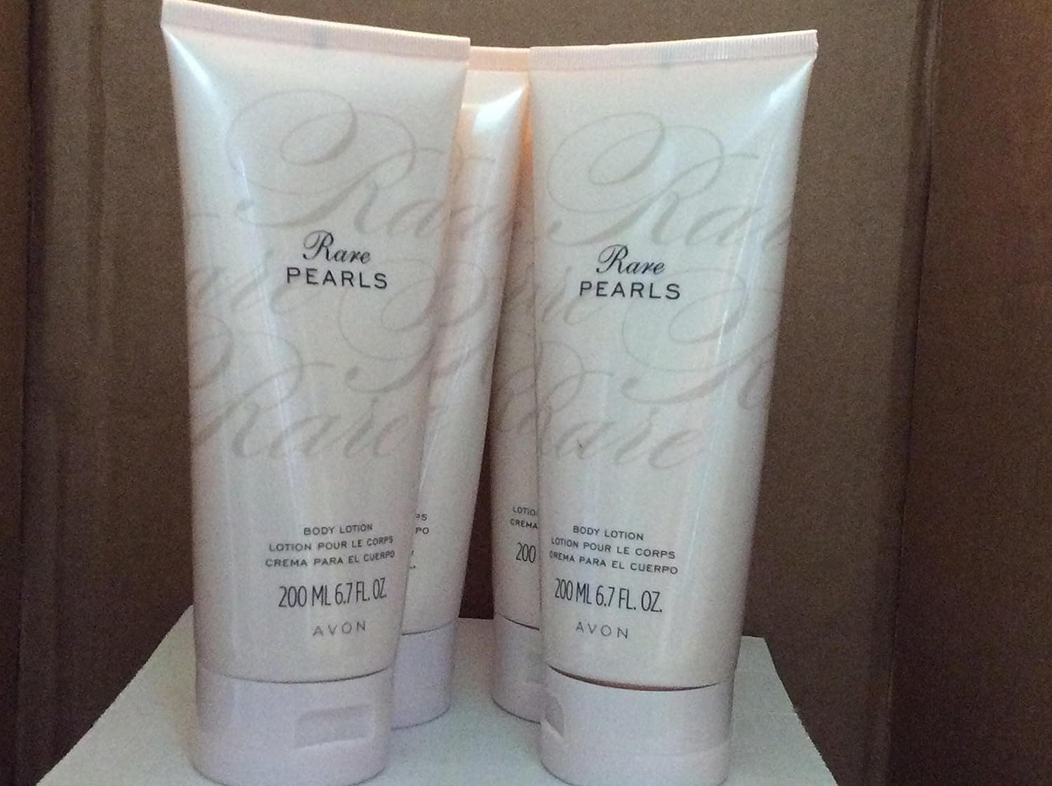 Rare Pearls Body Lotion lot 4 pcs