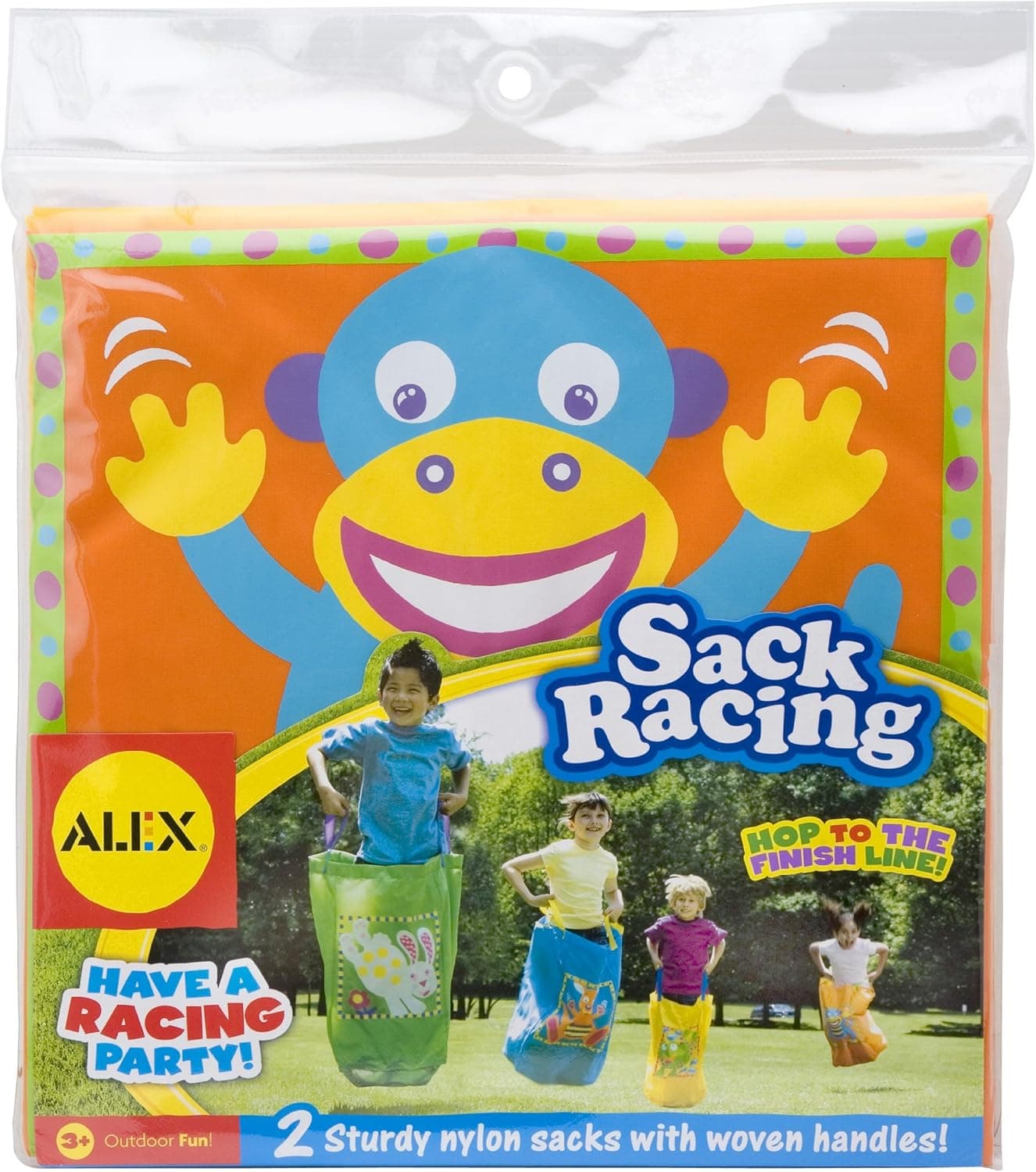 ALEX Toys Sack Racing Frog and Monkey