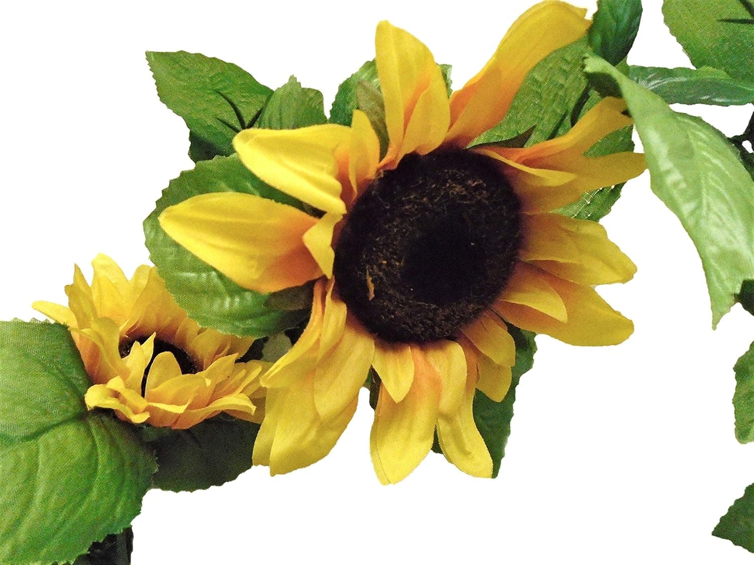 Sunflowers Garland Artificial Silk Flowers 65" Vine 8866YL
