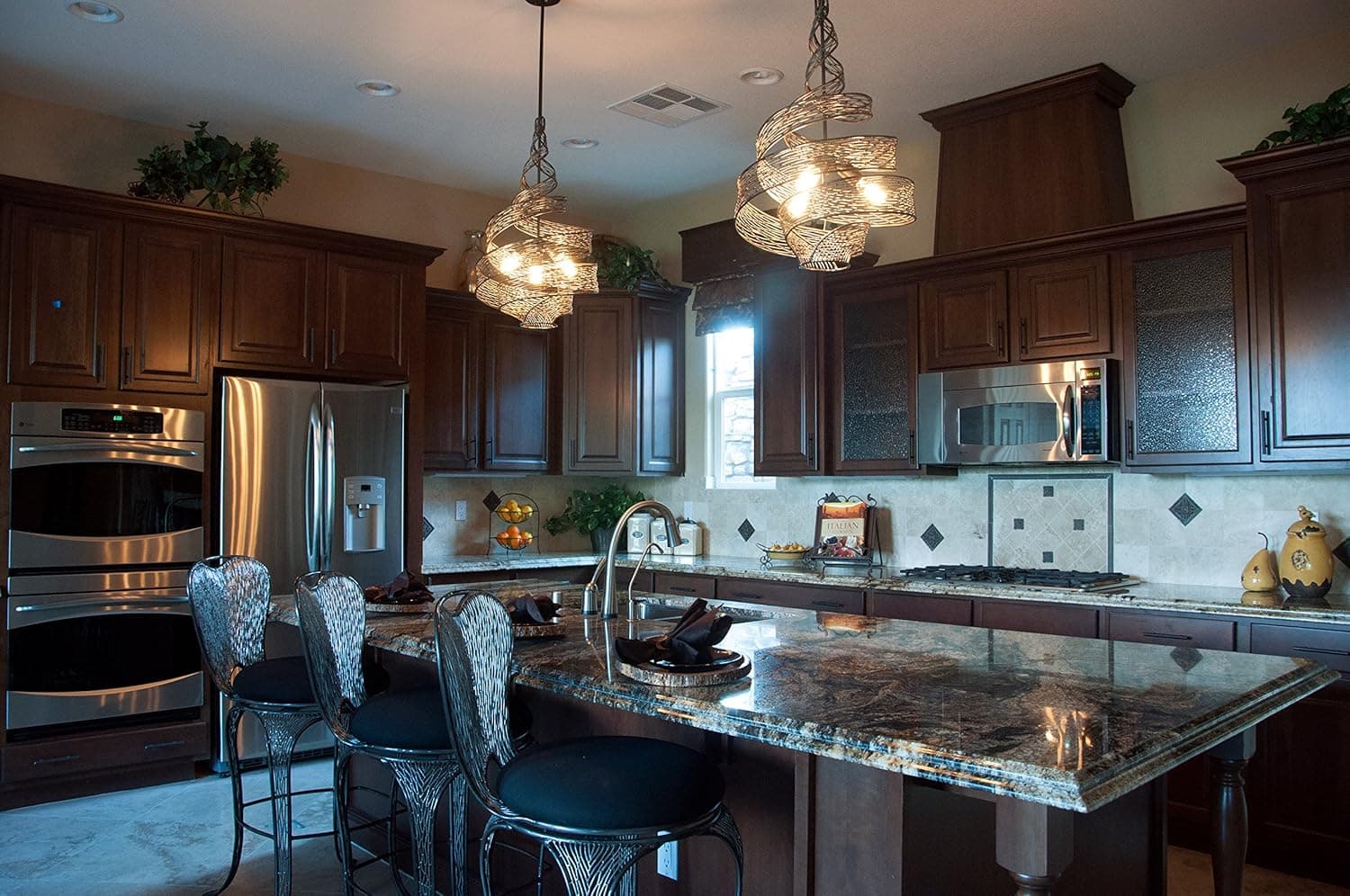 Varaluz Flow 3-Light Pendant - Steel Finish