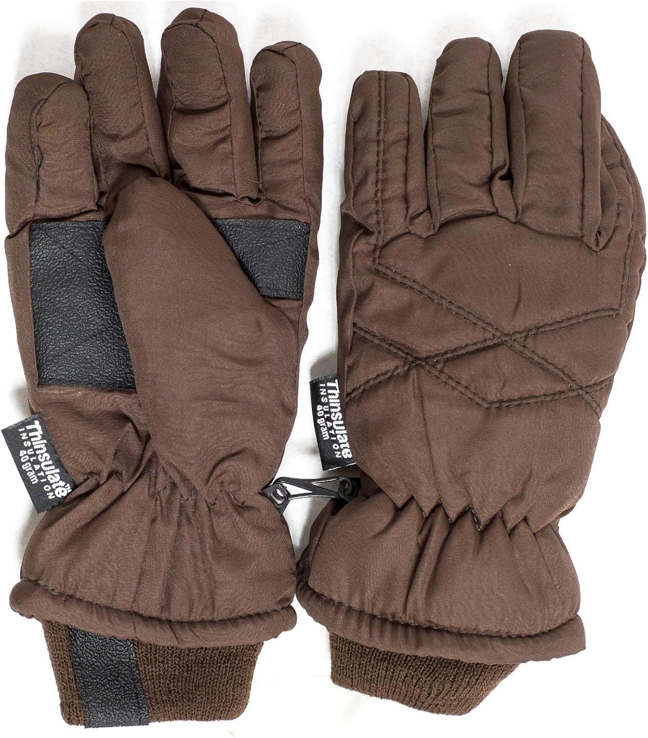 SANREMO Unisex Kids Thinsulate and Waterproof Cold Weather Ski Gloves