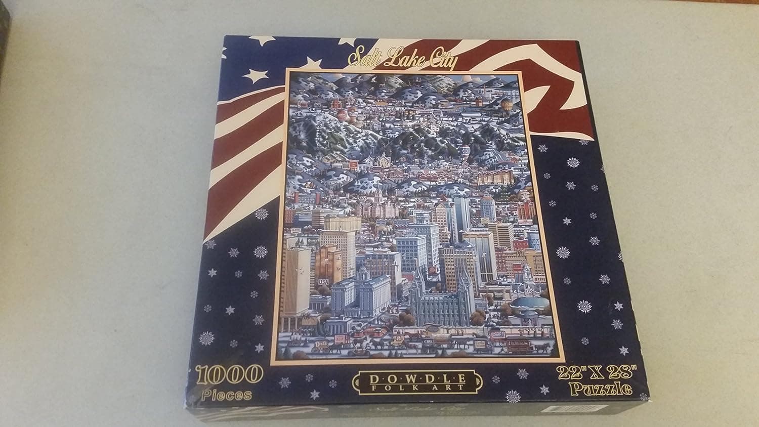 Dowdle Salt Lake City 1000 Piece Puzzle by Dowdle Puzzles