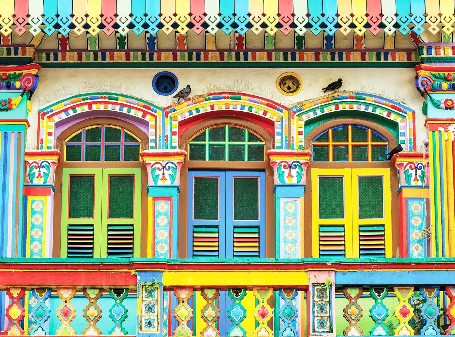 1000 Piece Puzzle for Adults - Fancy Facade Jigsaw Puzzle
