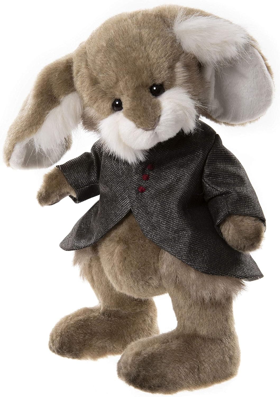 Charlie Bears - Snicket | 2021 Rabbit Teddy Bear Plush - Collectible Cuddly Soft Bunny Gift - 13"