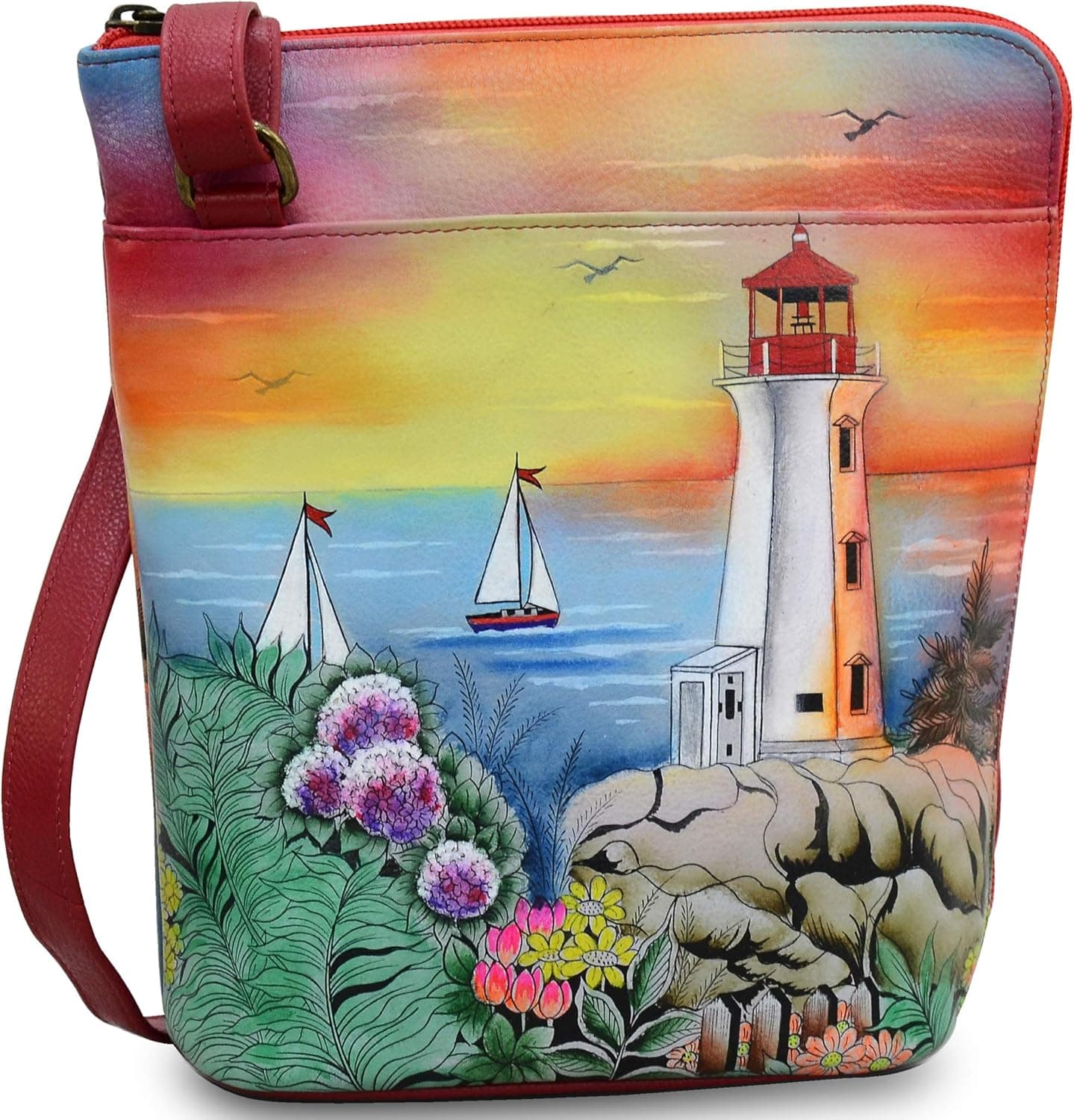 Anuschka 493 PKL Shoulder Bag