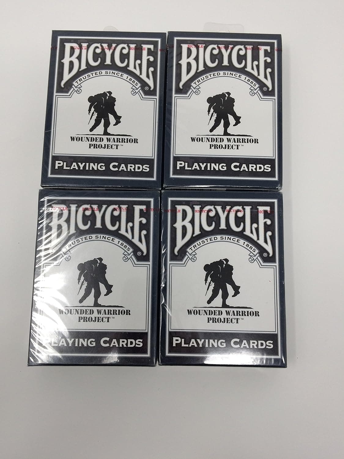 Bicycle Wounded Warrior Playing Cards - 4 Packs