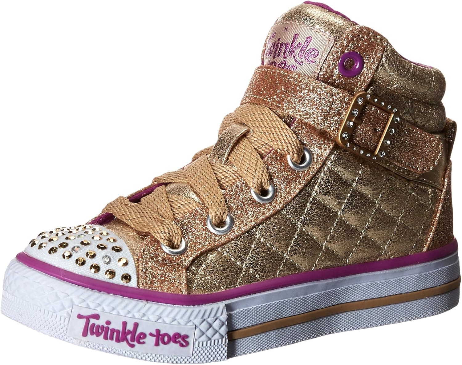 Skechers Kids Twinkle Toes Heart and Sole Light Up Sneaker (Little Kid/Big Kid/Toddler)