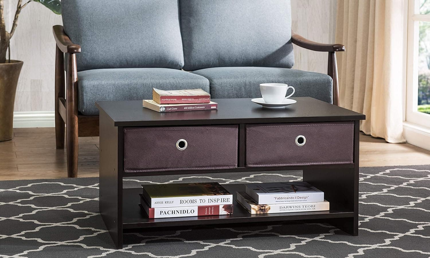 2L Lifestyle Westfield Coffee Table, Espresso
