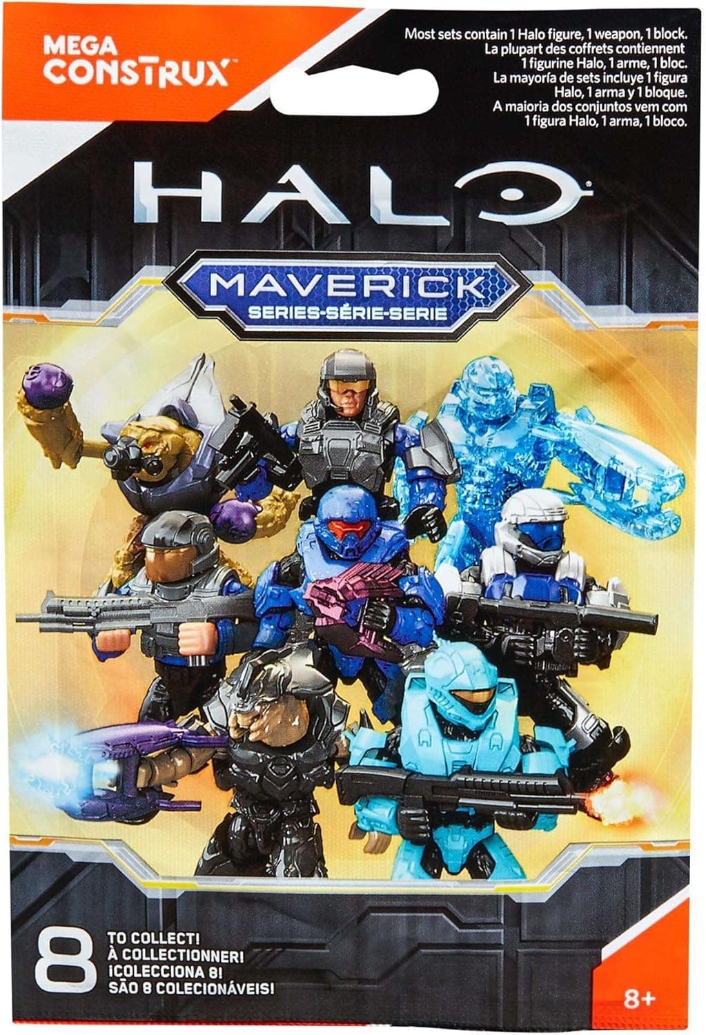 Halo Mega Construx Micro Action Figures Maverick Series CNC84 Blind Bag