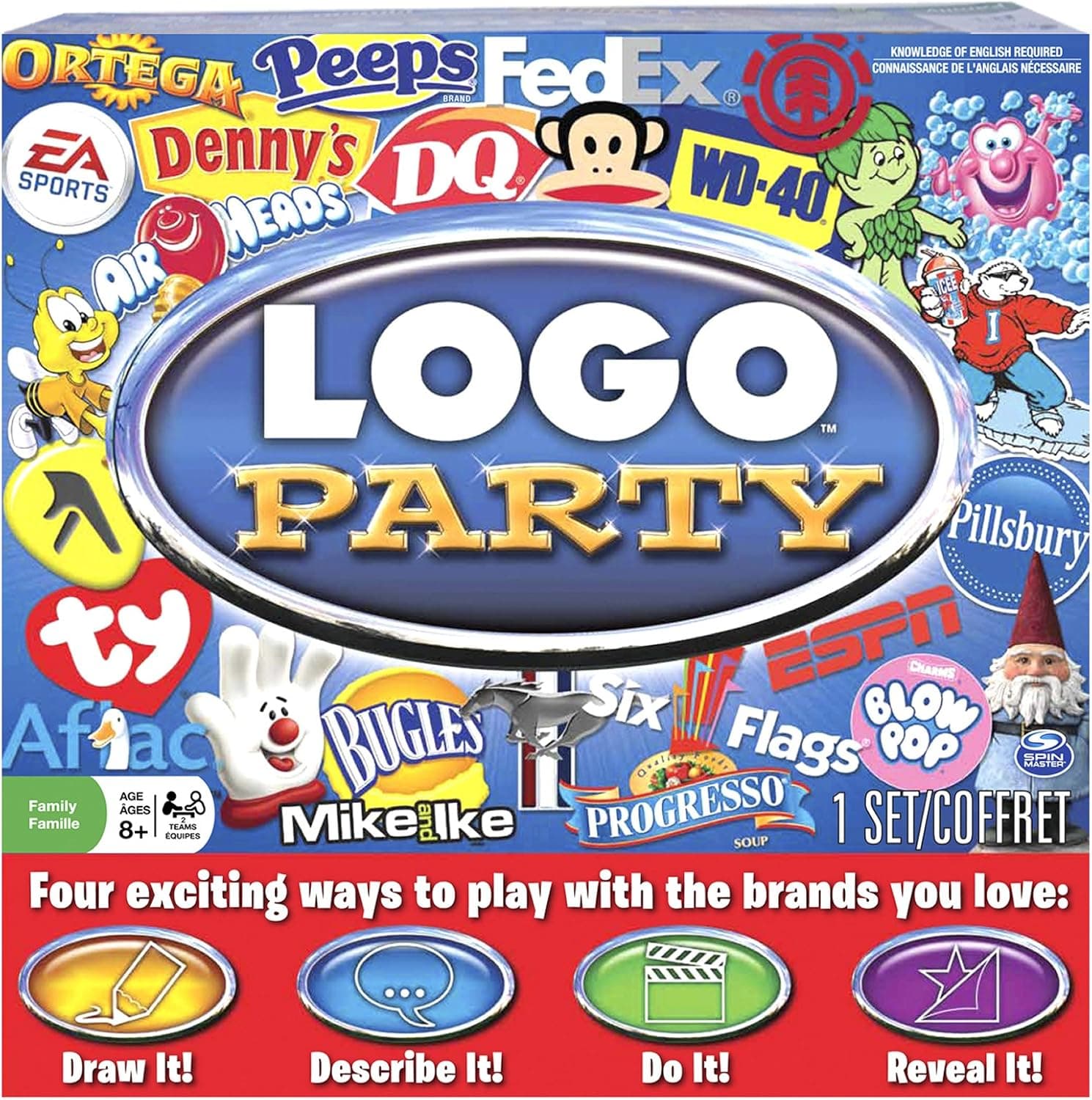 Logo Party Board Game