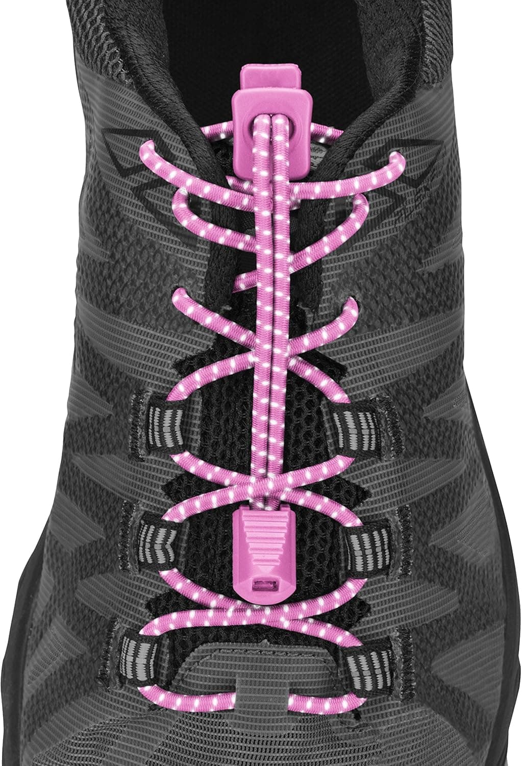 Nathan Reflective, Elastic No Tie Shoe Laces for Running and Active Sports
