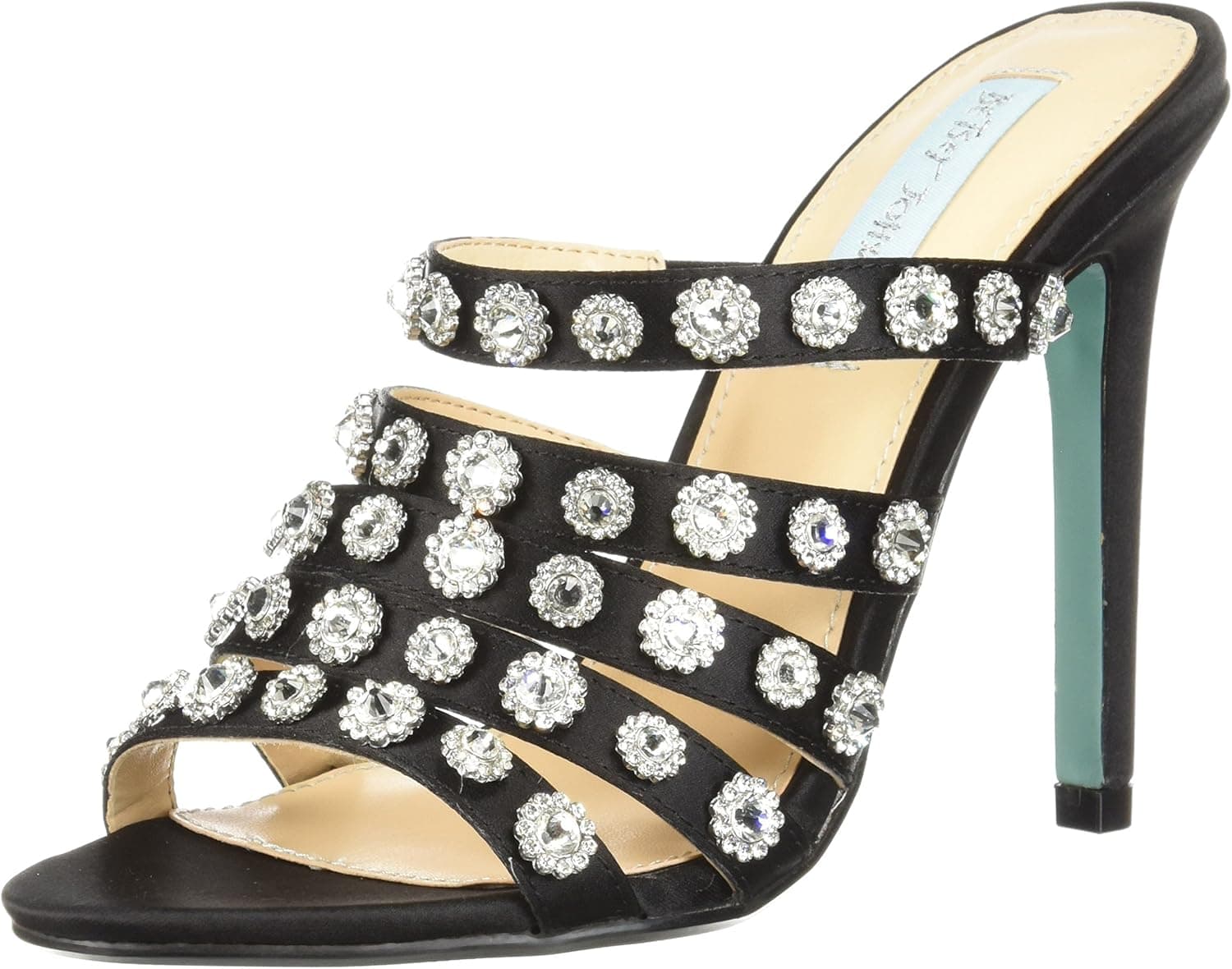 Betsey Johnson Blue Women's SB-Jovi Heeled Sandal, red/Multi,
