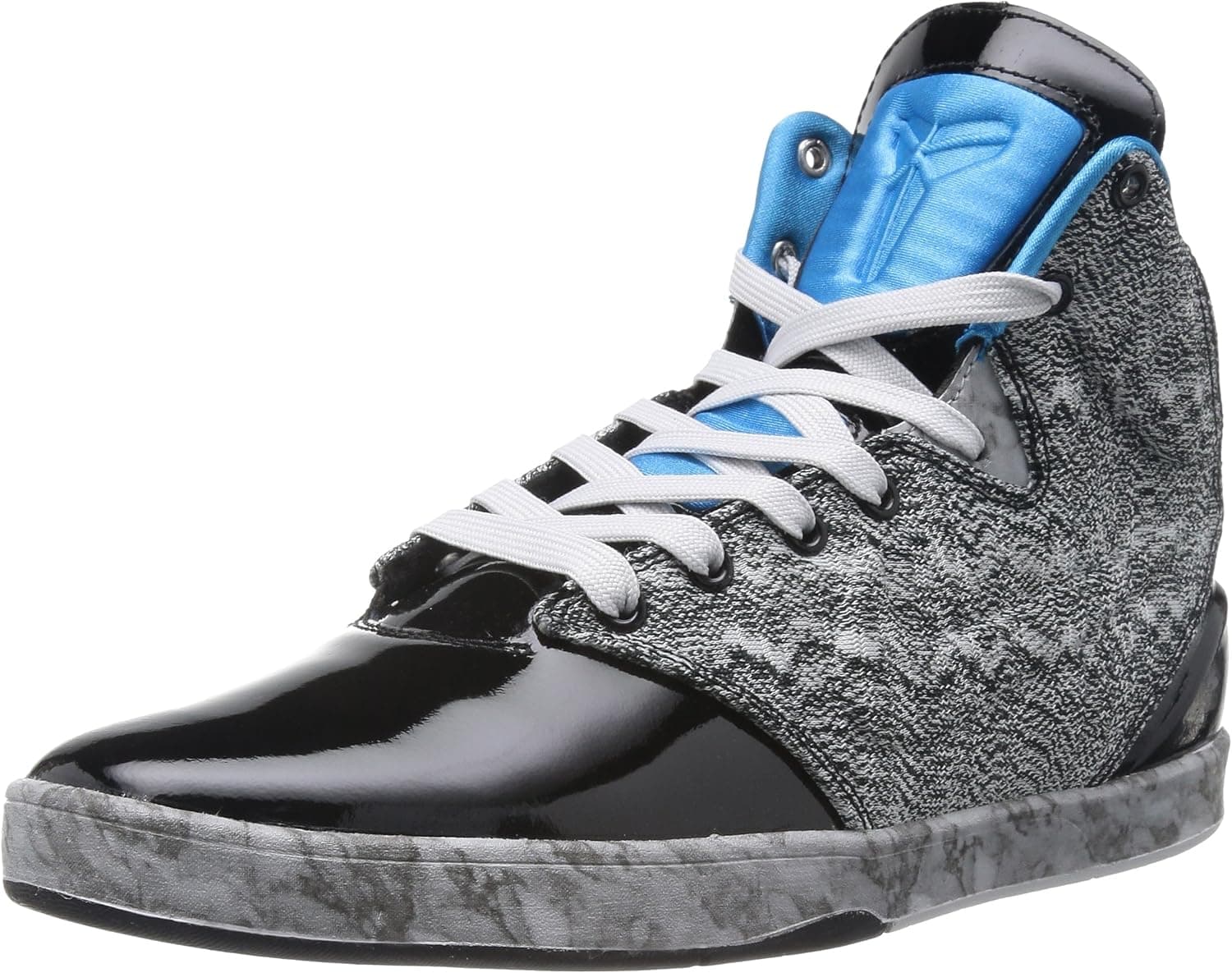 Nike Men's Kobe 9 NSW Lifestyle TXT, Marble-BLACK/PURE PLATINUM, 9.5 M US