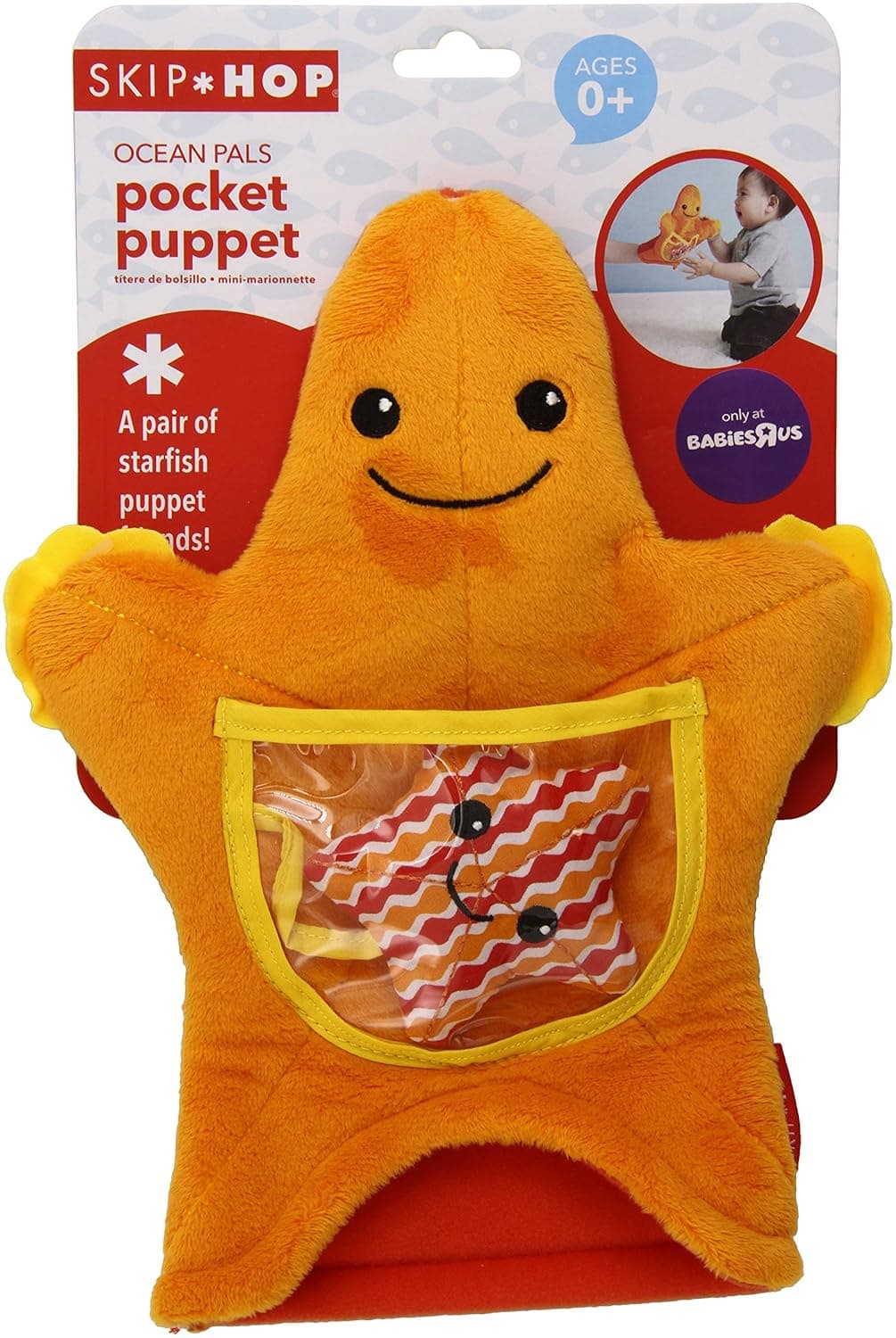 Skip Hop Ocean Pals Pocket Puppet (Discontinued by Manufacturer)