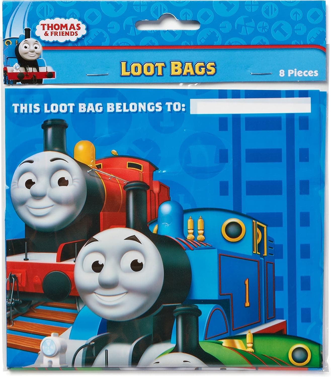 American Greetings Thomas The Tank Party Supplies, Treat Bags (8-Count)