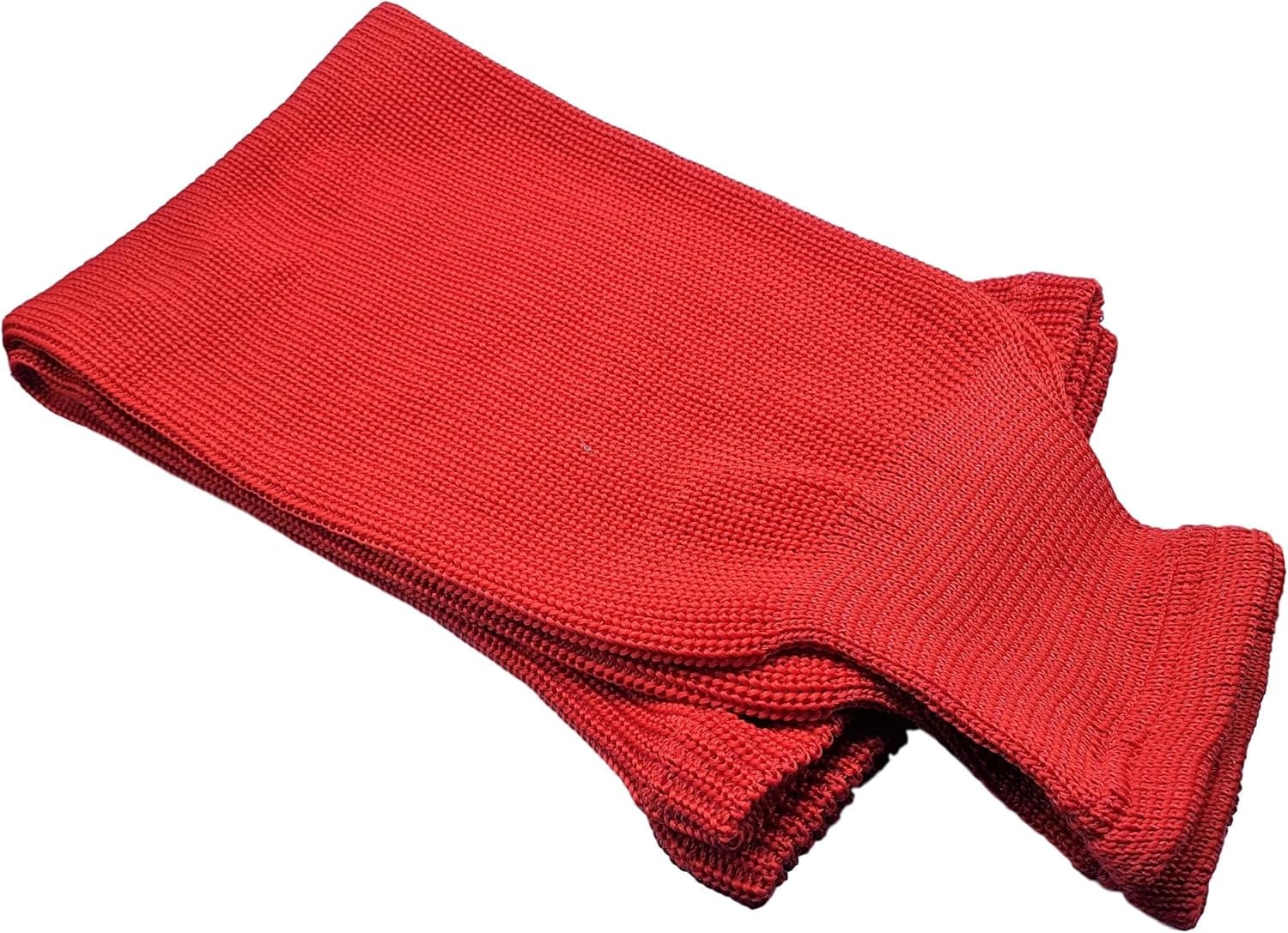 Hockey Socks Knit Made in Canada for Hockey Players (Junior 24", 14 Red)