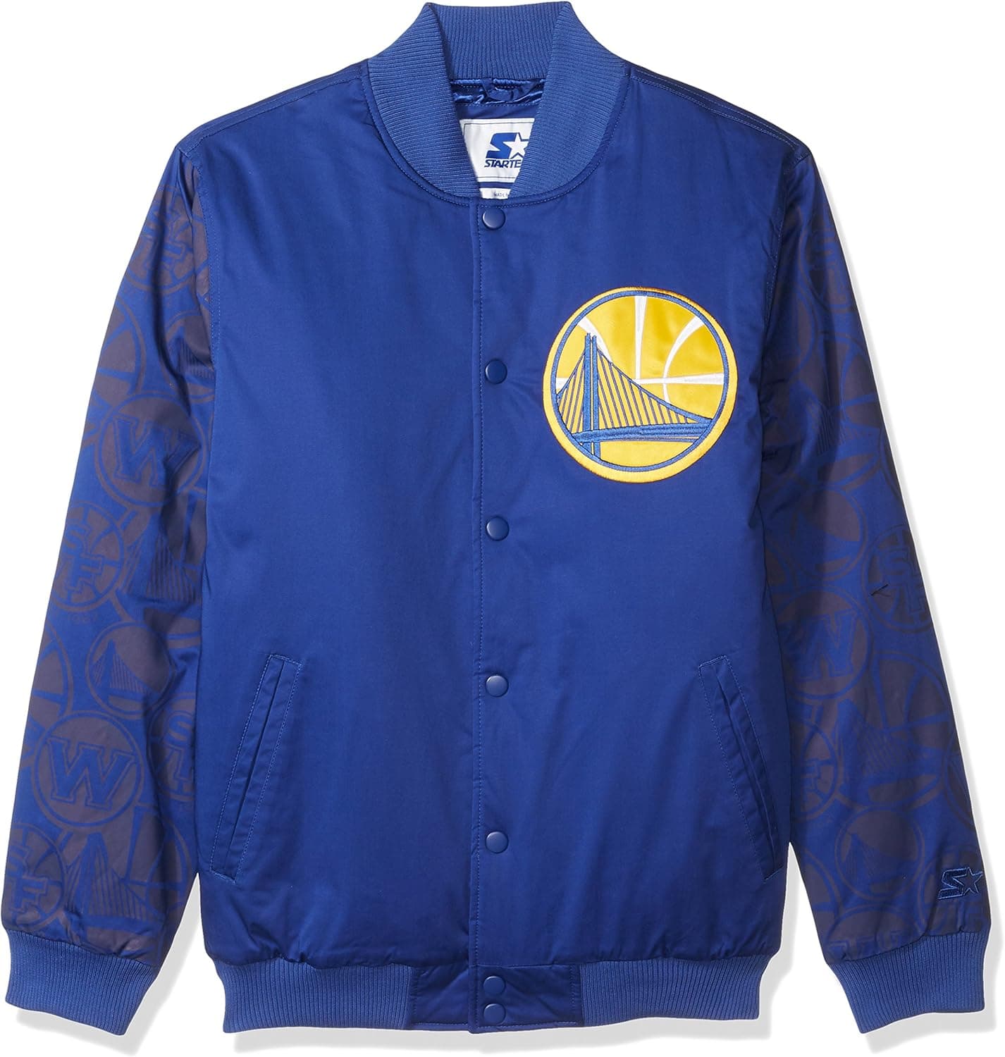 STARTER Adult Men NBA Varsity Bomber Jacket