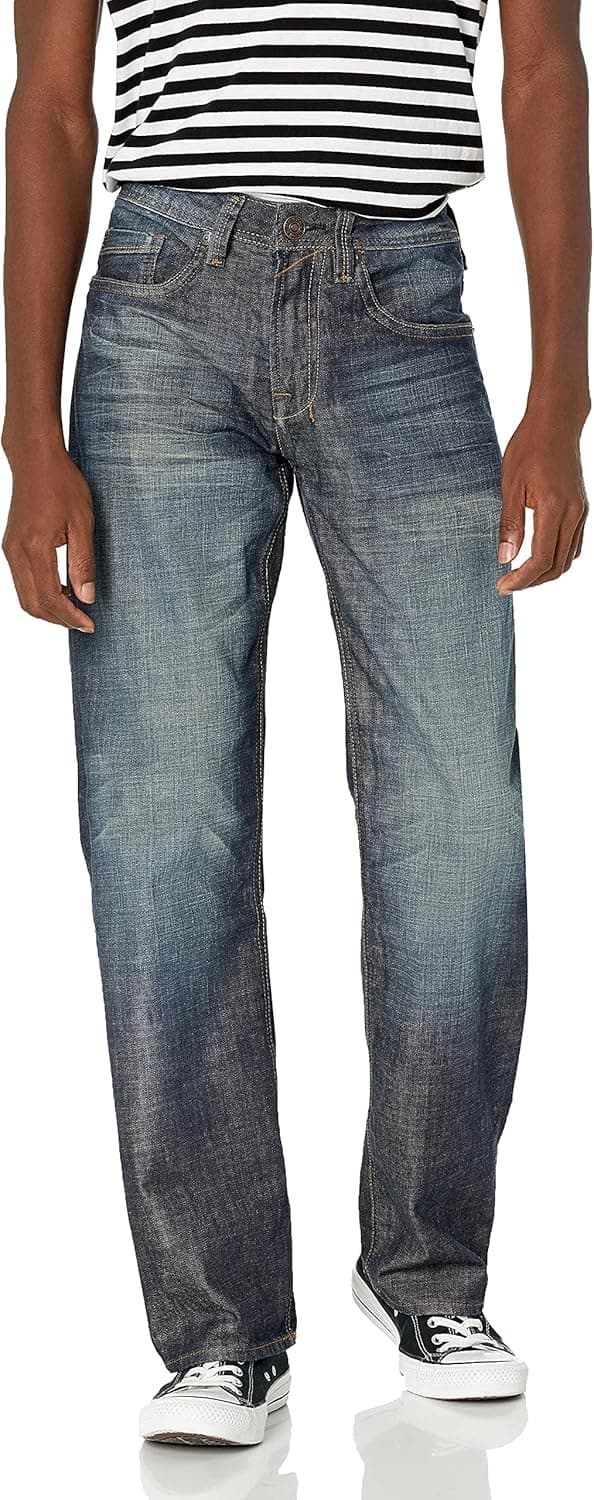 Buffalo David Bitton Men's Travis Relaxed-Fit Jean In Sanded and Rusty