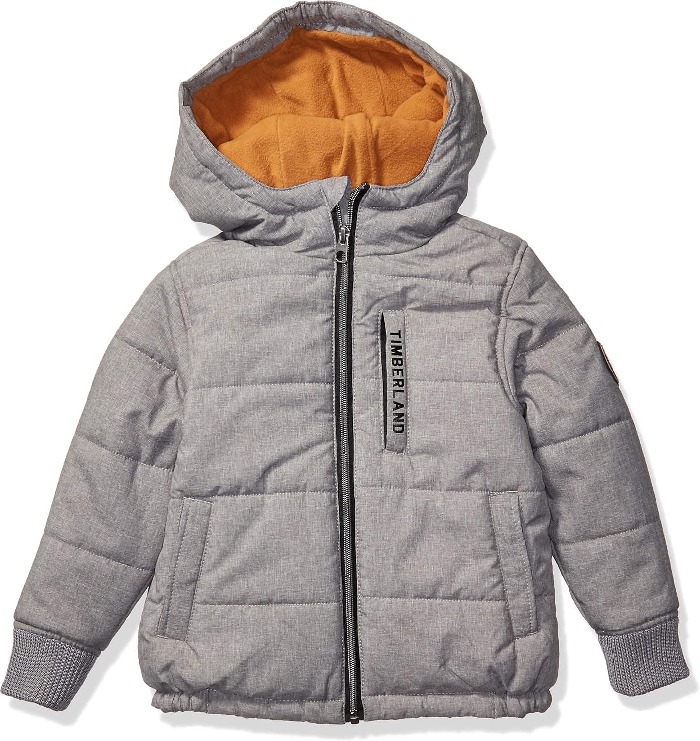 Timberland Big Boys' Signature Logo Quilted Jacket