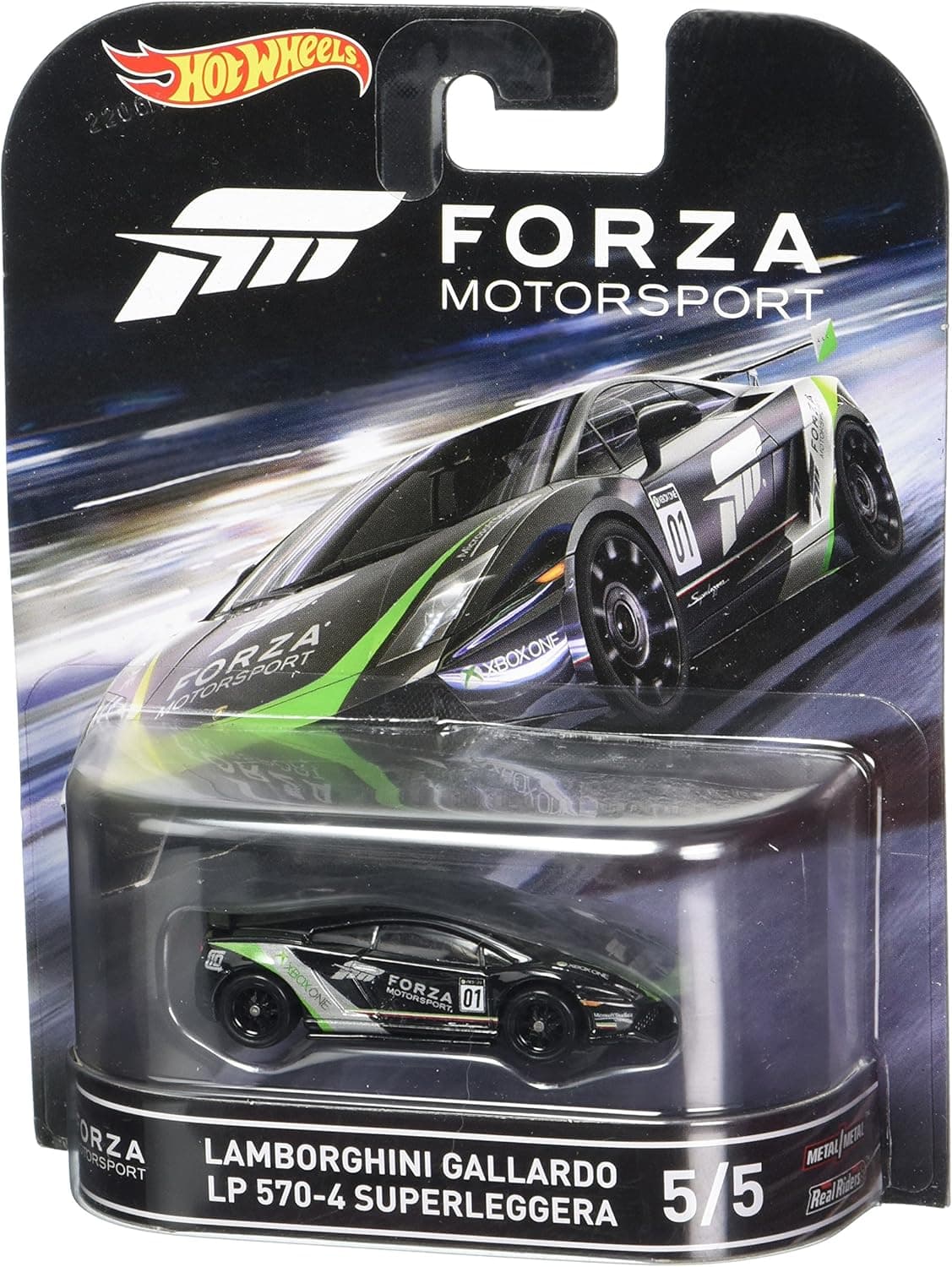 Hot Wheels Retro Entertainment Diecast Lamborghini Gallardo LP570 Supperlegera Vehicle