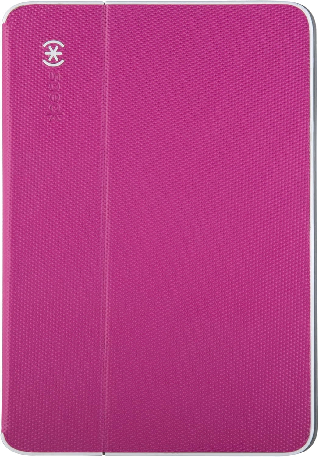 Speck Products DuraFolio Case and Viewing Stand for iPad Air, Fuchsia Pink and White